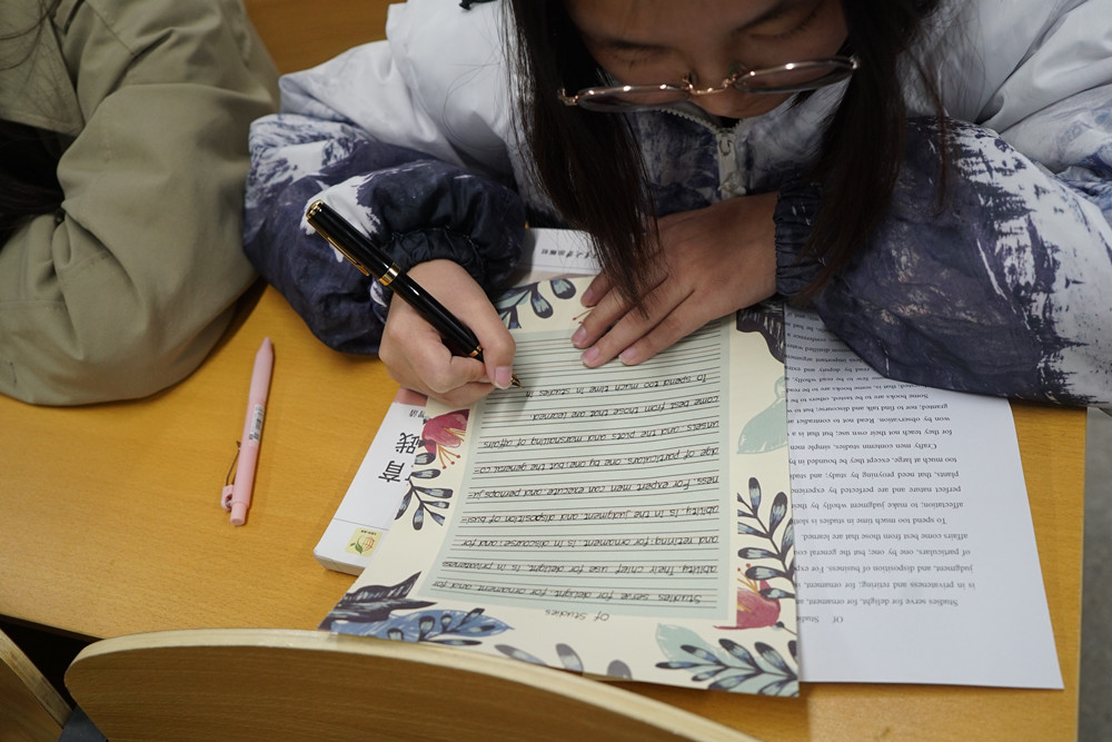 衡阳幼高专成功举办第二届英语书写比赛 衡阳幼高专成功举办第二届英语书写比赛