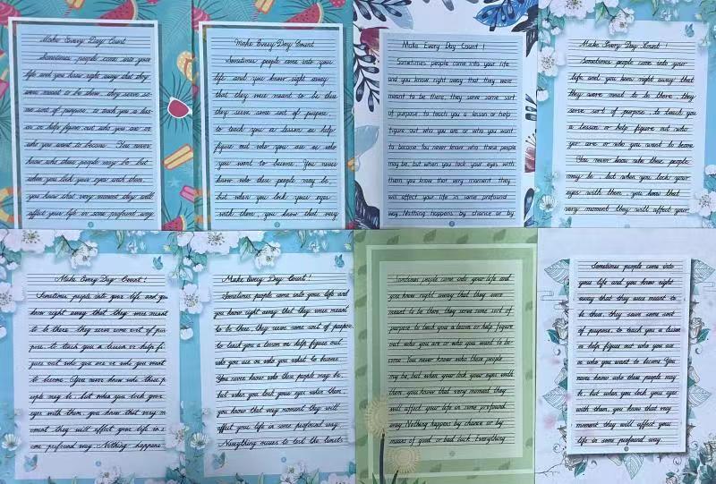 见字如面,“英”你精彩 ---买球赛的app官网举行第三届英语书写大赛活动 见字如面,“英”你精彩 ---买球赛的app官网举行第三届英语书写大赛活动